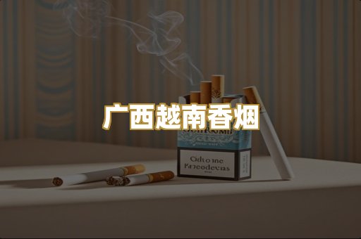 广西越南香烟